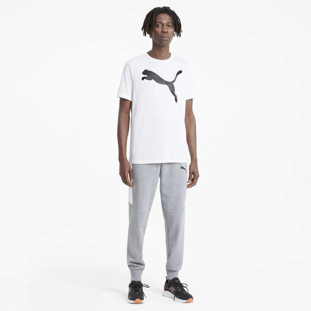 Puma Marškinėliai Vyrams Active Big Logo T Baltas 586724 02
