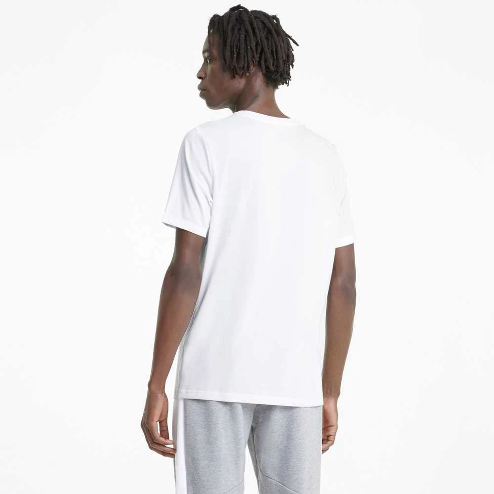 Puma Marškinėliai Vyrams Active Big Logo T Baltas 586724 02