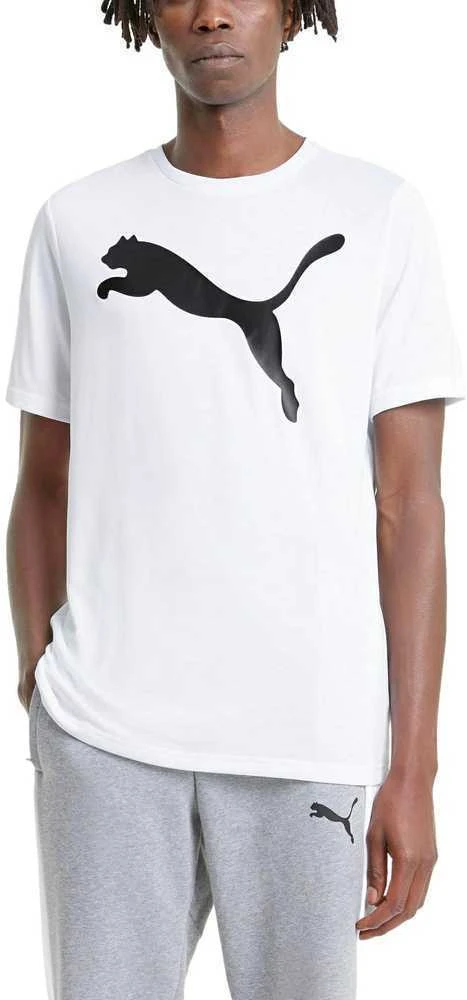 Puma Marškinėliai Vyrams Active Big Logo T Baltas 586724 02
