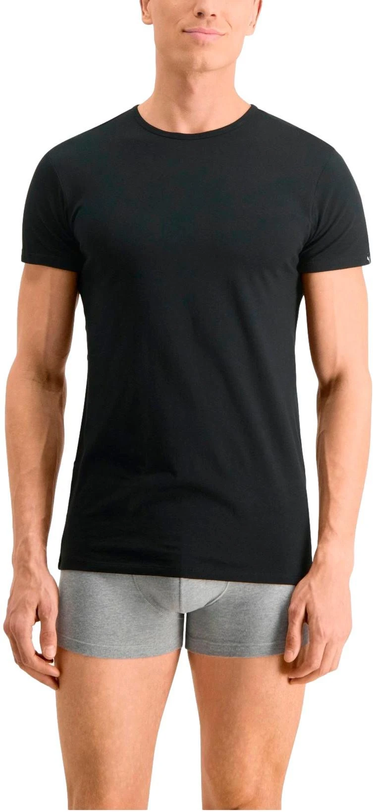 Puma Marškinėliai Vyrams Basic 2p Cre Juodas 935016 01