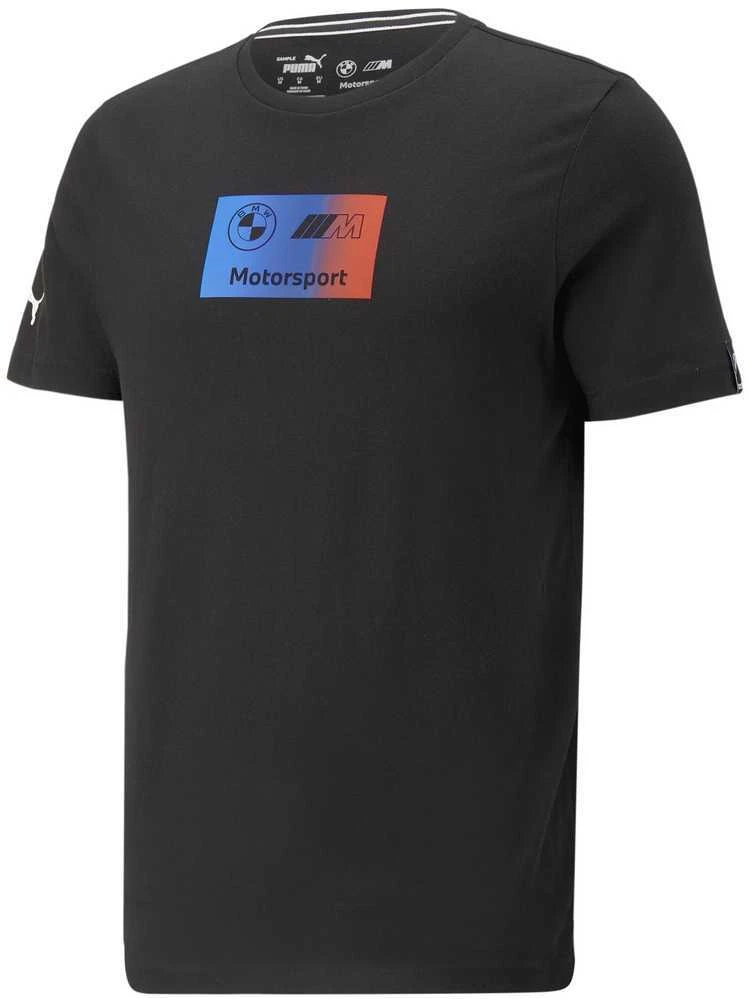 Puma Marškinėliai Vyrams Bmw Mms Logo Tee + Juodas 535884 01