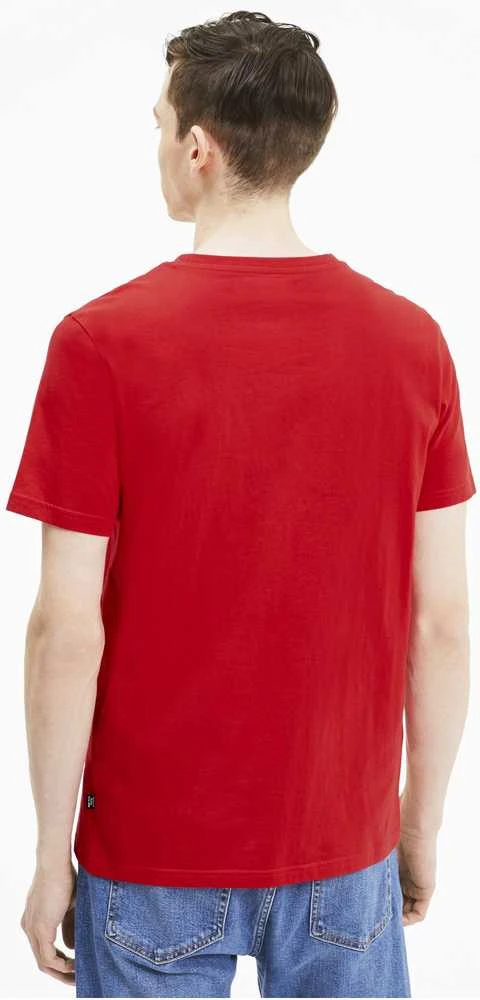 Puma Marškinėliai Vyrams Brand Tee High Risk Raudona