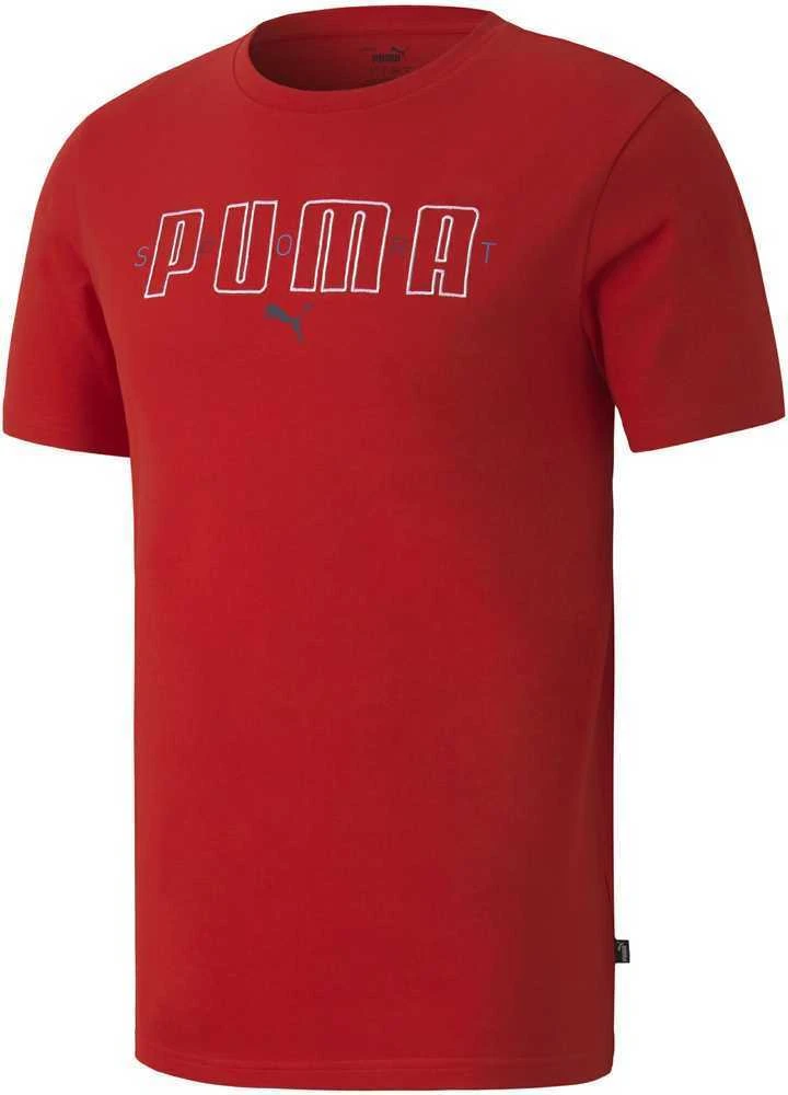 Puma Marškinėliai Vyrams Brand Tee High Risk Raudona