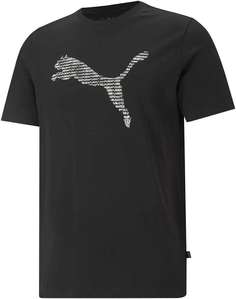 Puma Marškinėliai Vyrams Cat Basic Tee Juodas