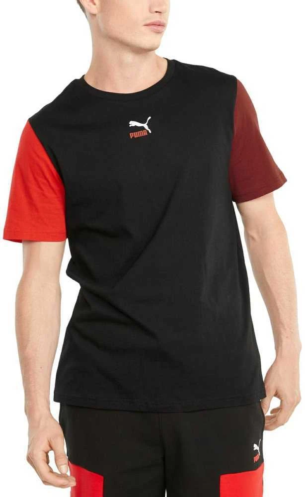 Puma Marškinėliai Vyrams Clsx Tee Juodas