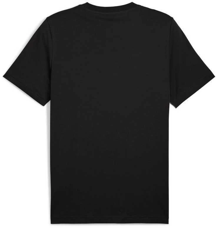 Puma Marškinėliai Vyrams Ess Block Tee Juodas Baltas 684685 01
