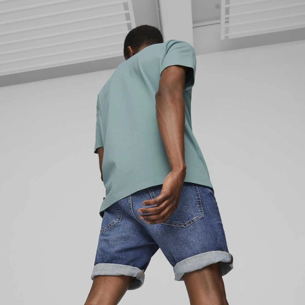 Puma Marškinėliai Vyrams Ess Elevated Pigue Tee Žalias 673385 85