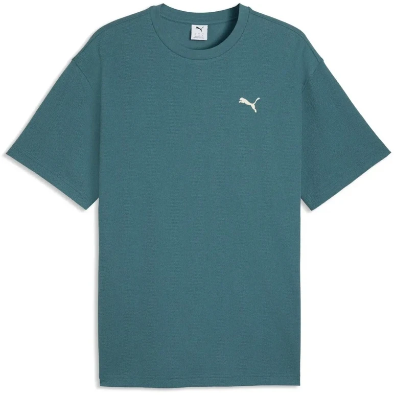 Puma Marškinėliai Vyrams Ess Elevated Relaxed Tee Žalias 692018 41