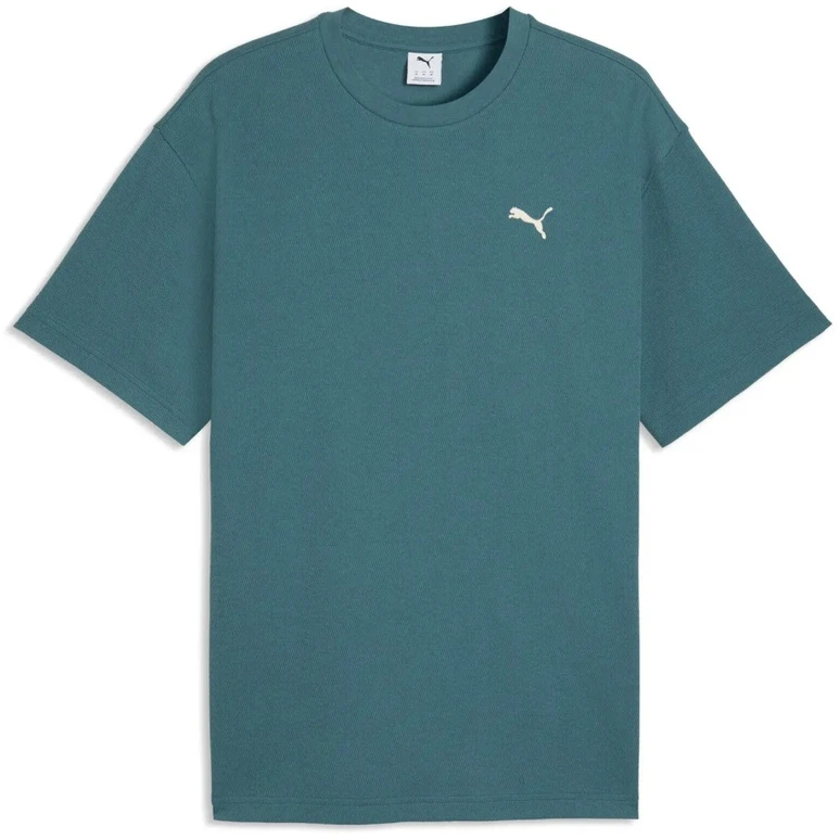 Puma Marškinėliai Vyrams Ess Elevated Relaxed Tee Žalias 692018 41
