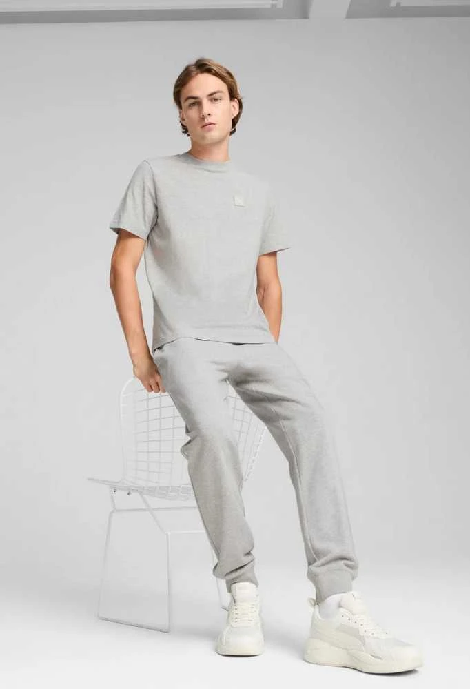Puma Marškinėliai Vyrams Ess Elevated Tee Pilkas 684726 04
