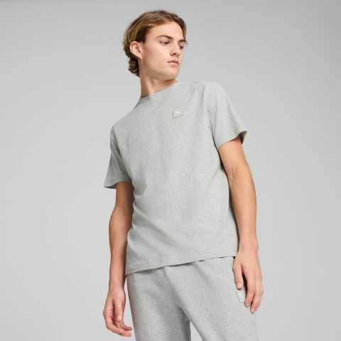 Puma Marškinėliai Vyrams Ess Elevated Tee Pilkas 684726 04