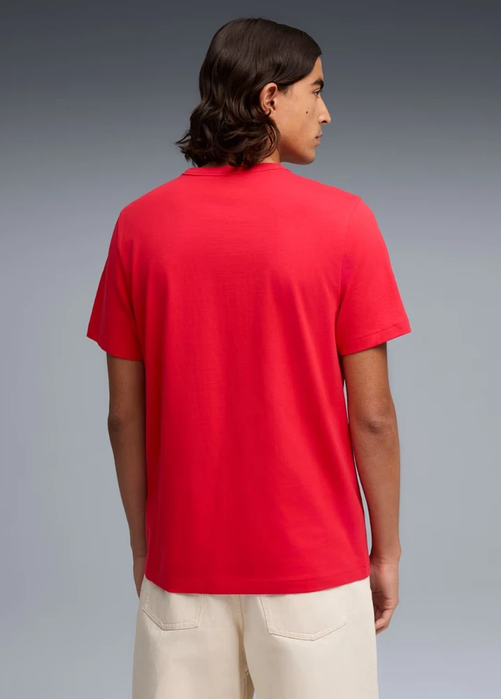 Puma Marškinėliai Vyrams Ess Elevated Tee Raudona 692054 11