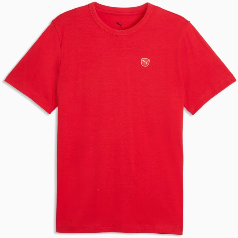 Puma Marškinėliai Vyrams Ess Elevated Tee Raudona 692054 11