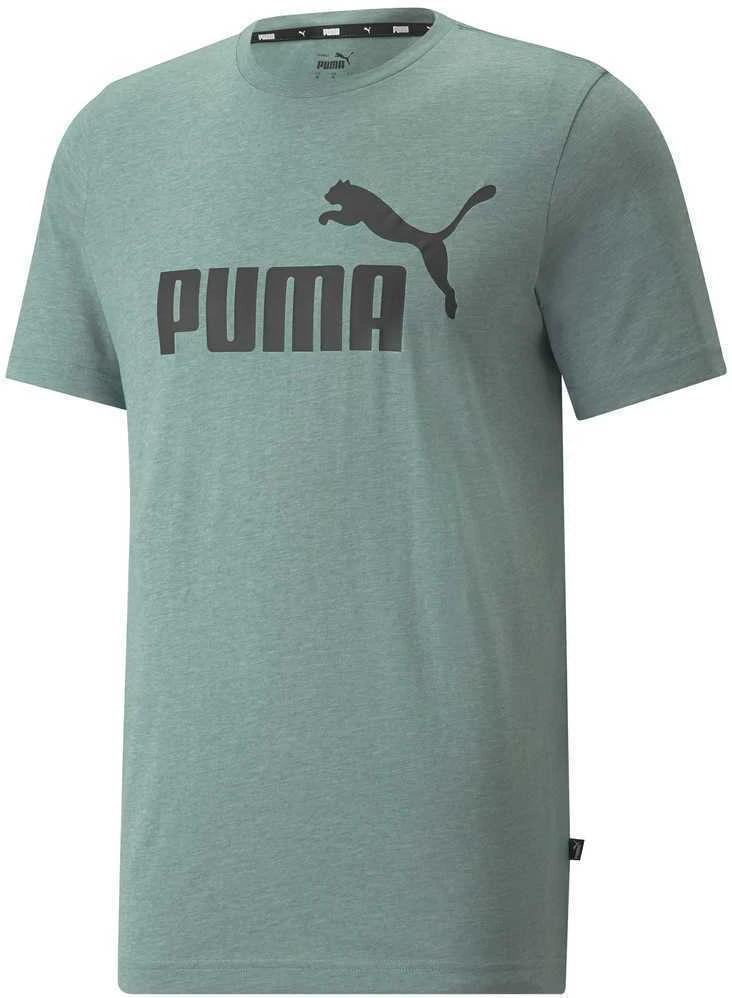 Puma Marškinėliai Vyrams Ess Heather Tee Žalias 586736 50