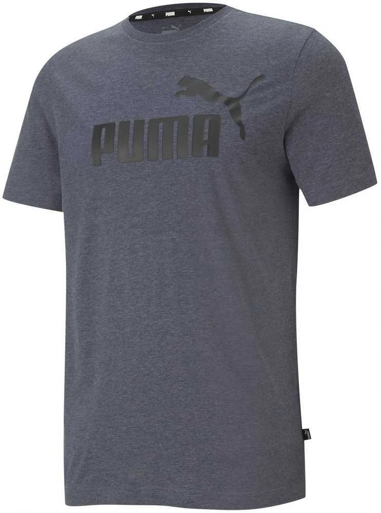 Puma Marškinėliai Vyrams Ess Heather Tee Mėlyna