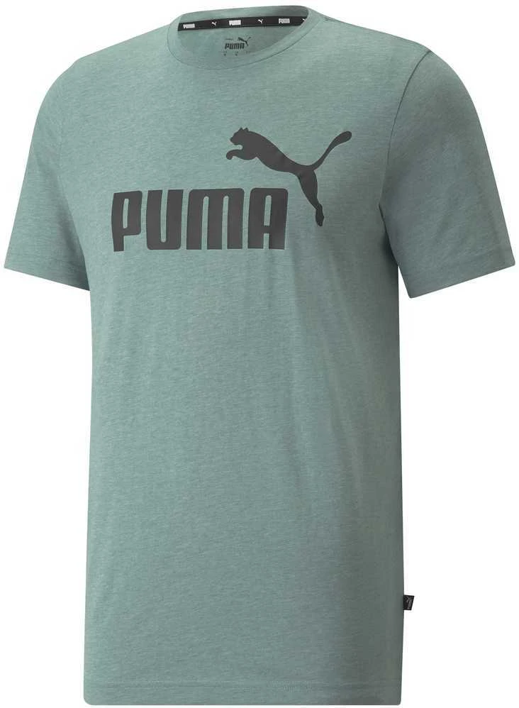 Puma Marškinėliai Vyrams Ess Heather Tee Žalias 586736 50