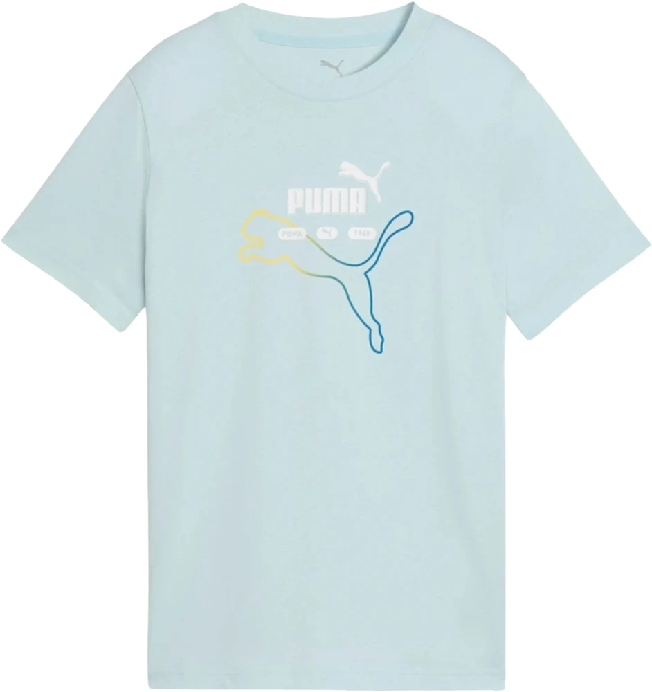 Puma Marškinėliai Vyrams Ess Logo Lab Summer Tee Light Mėlyna 692031 48