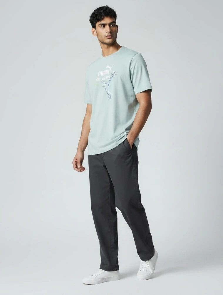 Puma Marškinėliai Vyrams Ess Logo Lab Summer Tee Light Mėlyna 692031 48