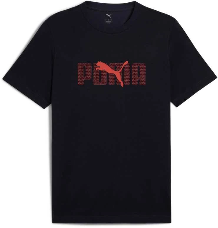 Puma Marškinėliai Vyrams Ess Logo Lab Tee Juodas 684667 16