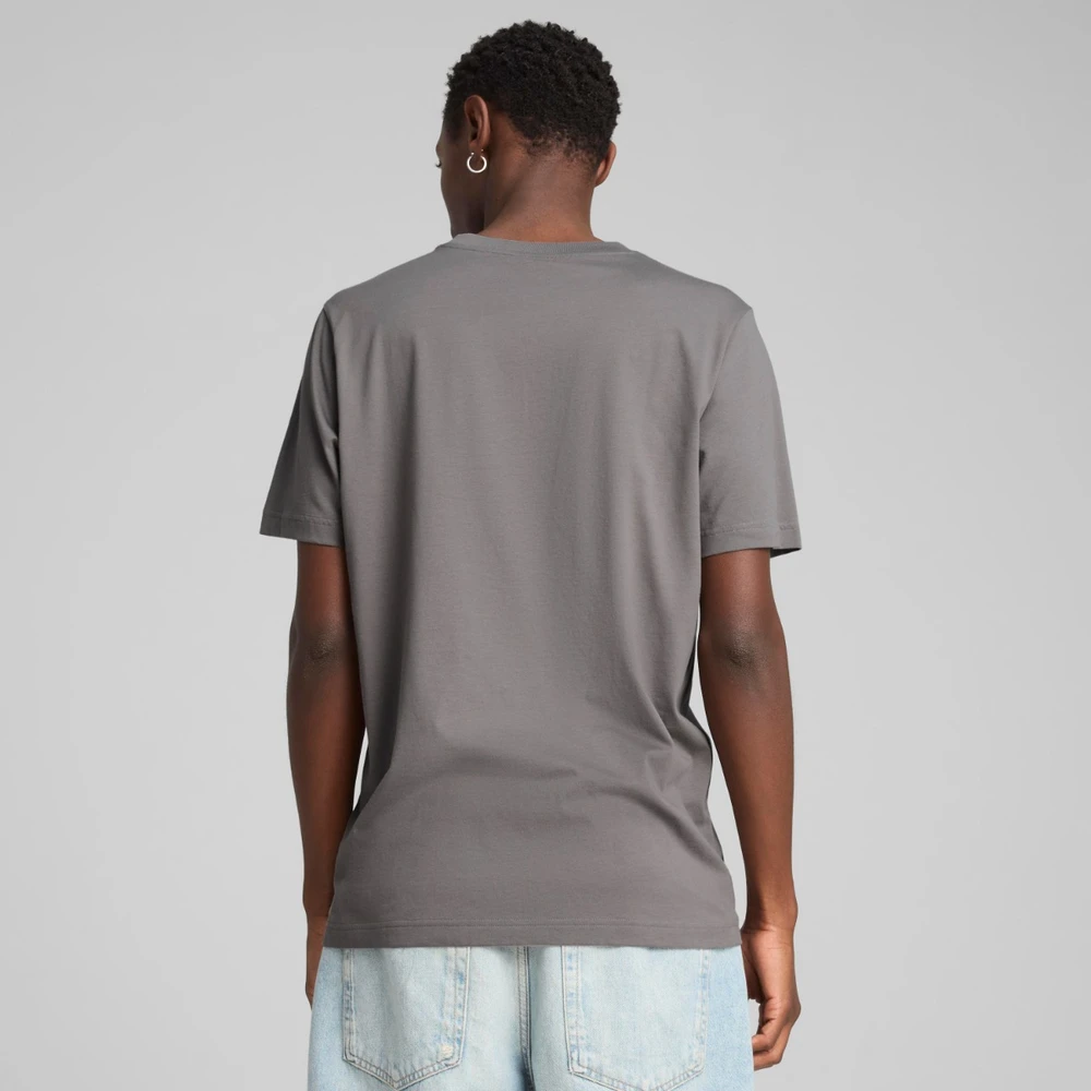 Puma Marškinėliai Vyrams Ess Logo Lab Tee Pilkas 684667 79