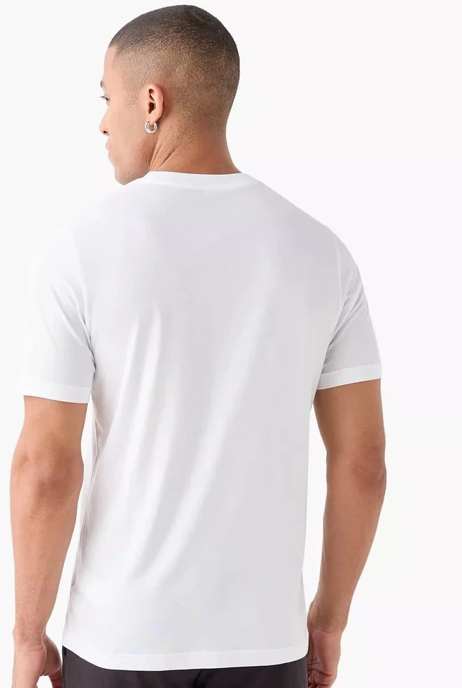 Puma Marškinėliai Vyrams Ess Logo Lab TeeWhite 684667 02