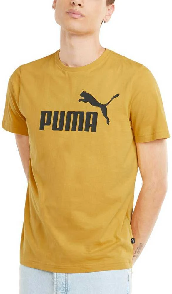 Puma Marškinėliai Vyrams ESS Logo Tee Geltona