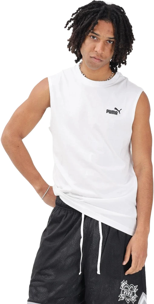Puma Marškinėliai Vyrams Ess No.1 Logo Sl Baltas 682626 02