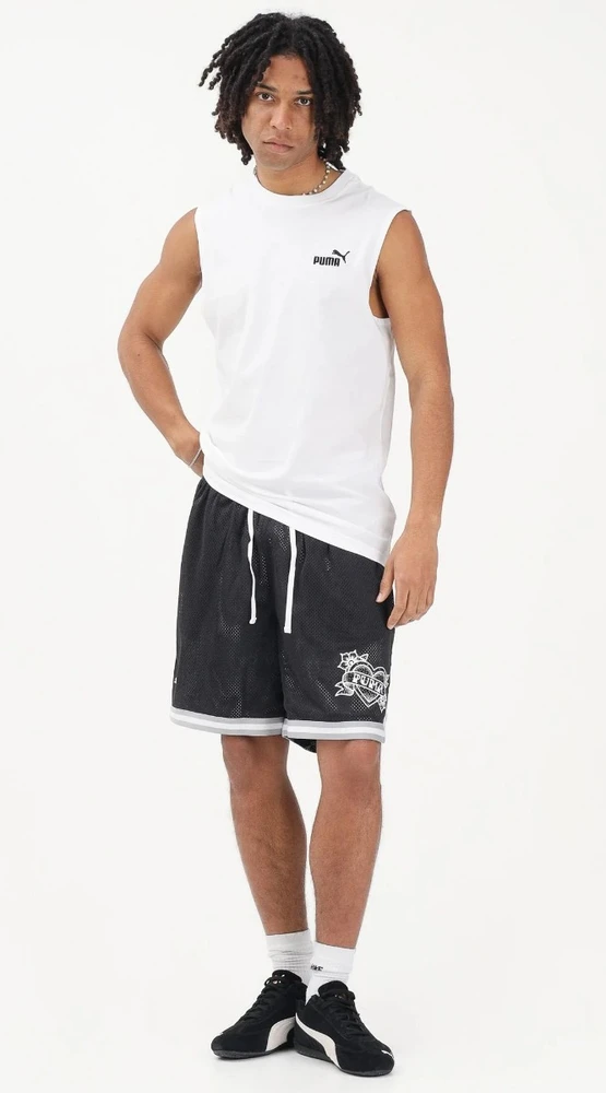 Puma Marškinėliai Vyrams Ess No.1 Logo Sl Baltas 682626 02