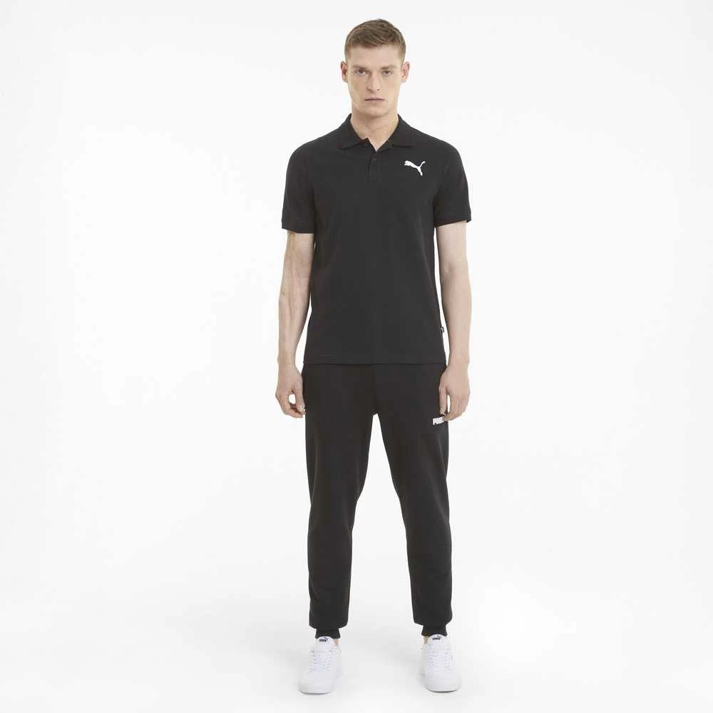 Puma Marškinėliai Vyrams Ess Pigue Polo Juodas 586674 51