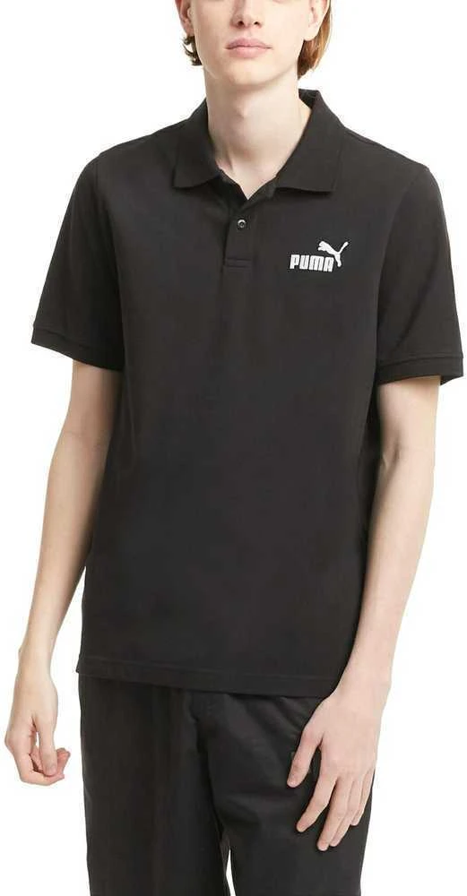 Puma Marškinėliai Vyrams Ess Pigue Polo Juodas 586674 01