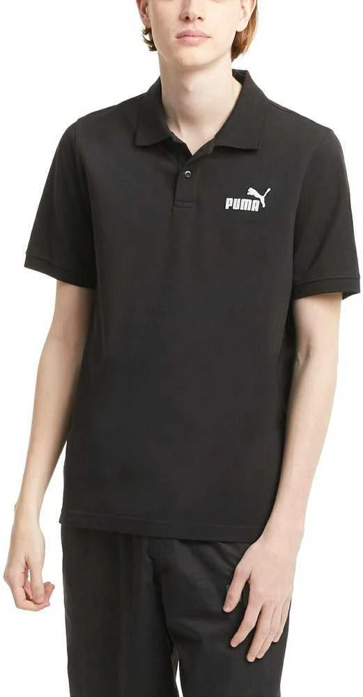 Puma Marškinėliai Vyrams Ess Pigue Polo Juodas 586674 01
