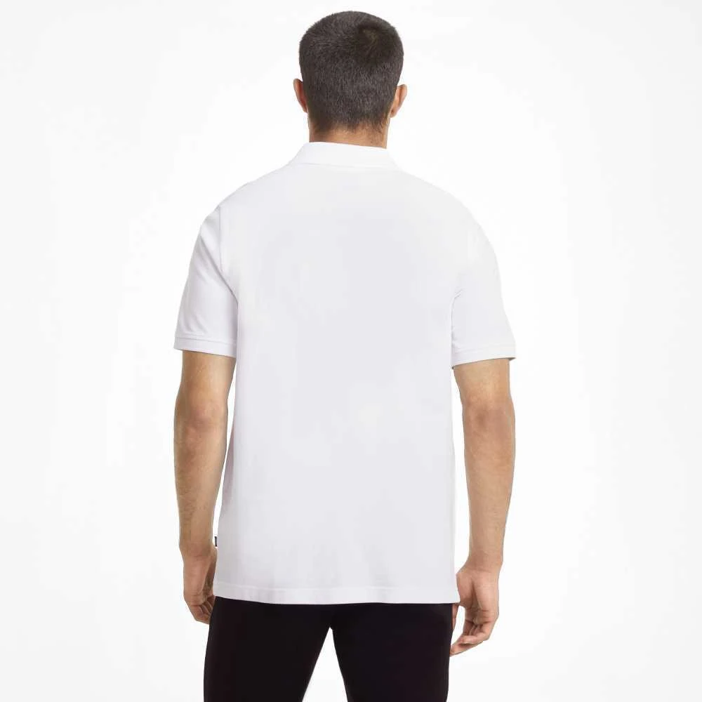 Puma Marškinėliai Vyrams Ess Pigue Polo Baltas 586674 02