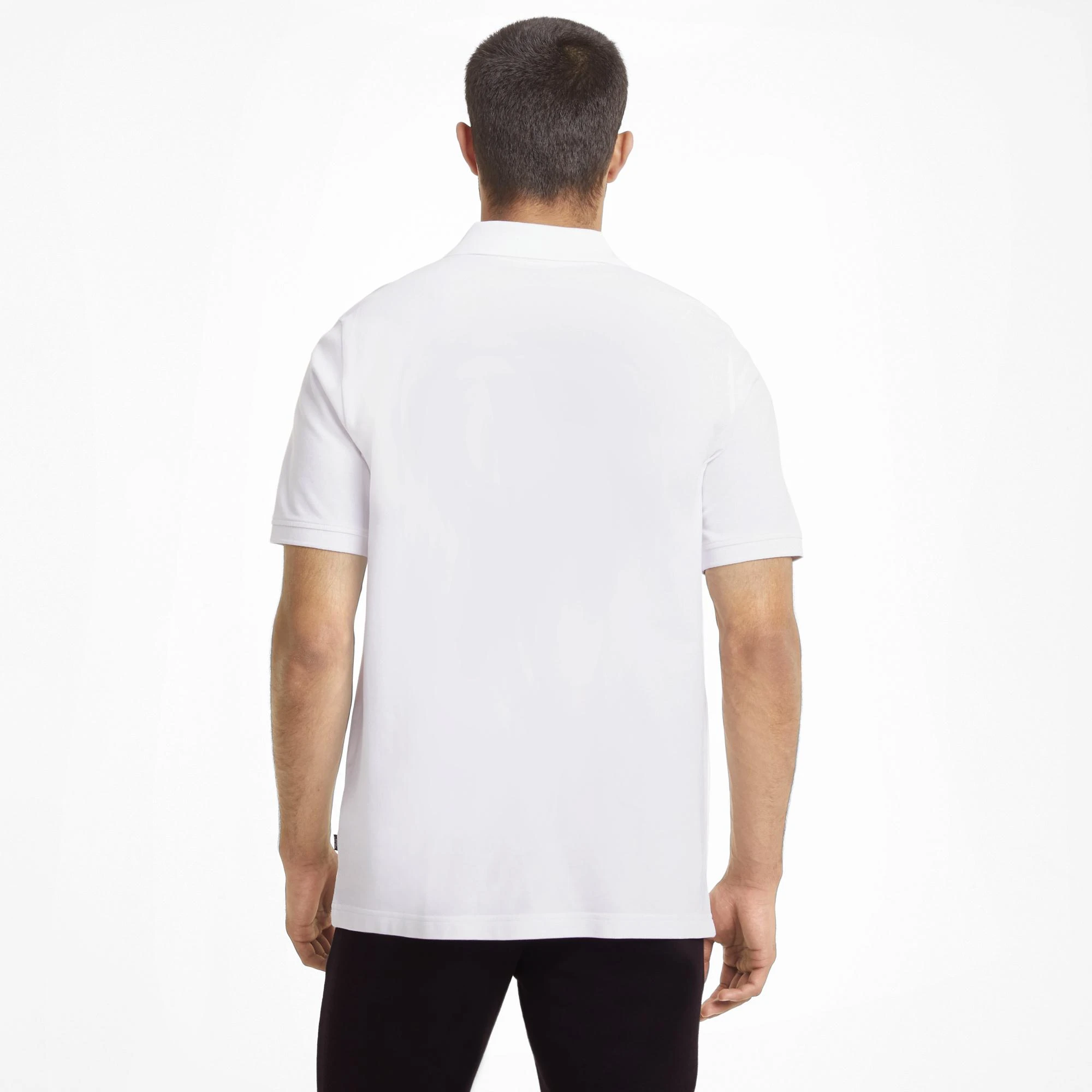 Puma Marškinėliai Vyrams Ess Pigue Polo Baltas 586674 02