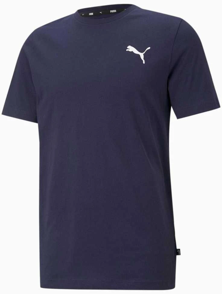 Puma Marškinėliai Vyrams ESS Small Logo Tee Mėlyna 586668 76
