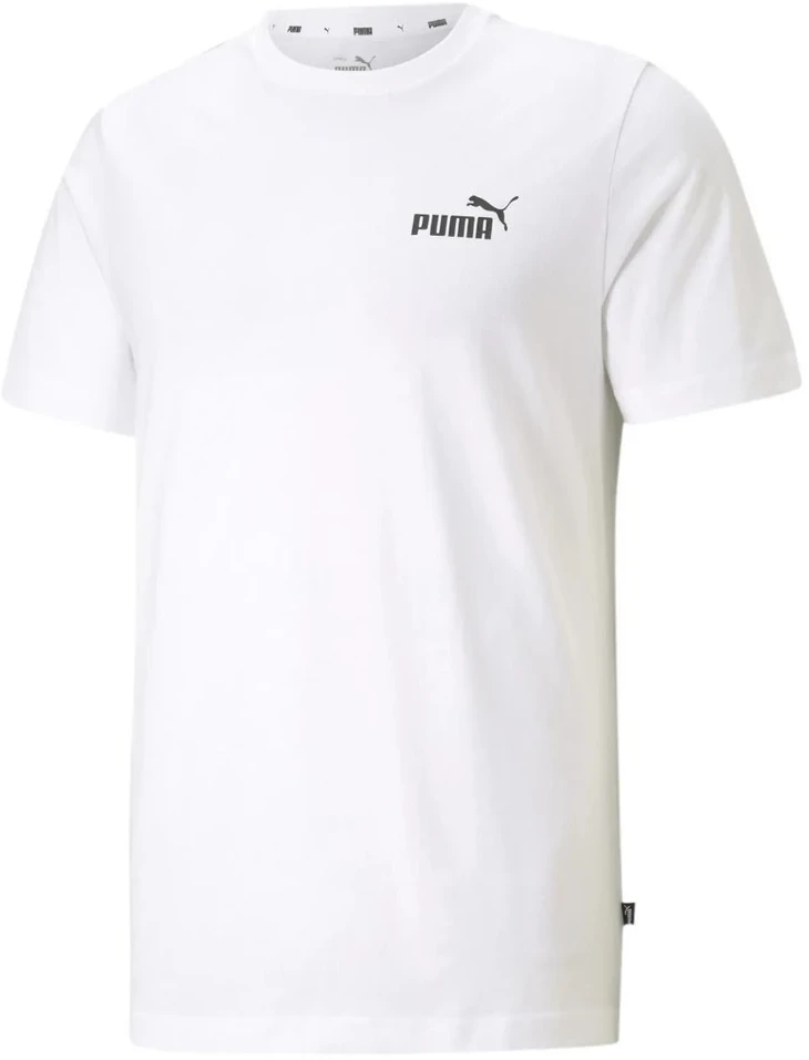 Puma Marškinėliai Vyrams ESS Small Logo Tee Baltas 586668 02