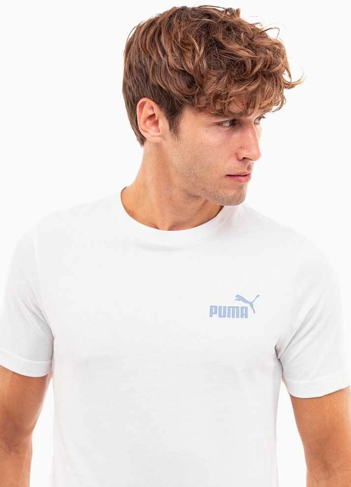 Puma Marškinėliai Vyrams Ess Small Logo Tee Baltas 586669 35
