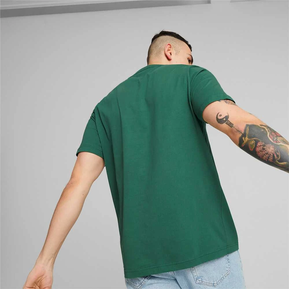 Puma Marškinėliai Vyrams Ess Small Logo Tee Žalias 586669 46