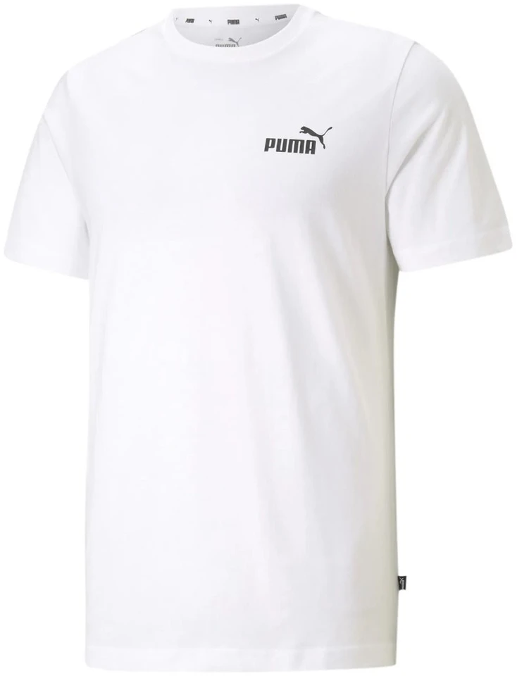 Puma Marškinėliai Vyrams ESS Small Logo Tee Baltas 586668 02