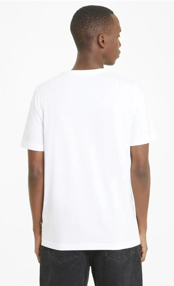 Puma Marškinėliai Vyrams ESS Small Logo Tee Baltas 586668 02