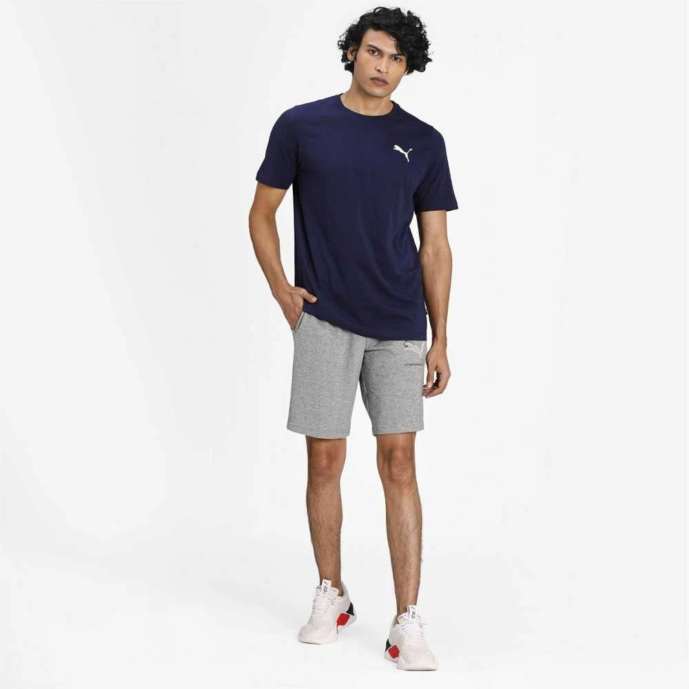 Puma Marškinėliai Vyrams ESS Small Logo Tee Mėlyna 586668 76