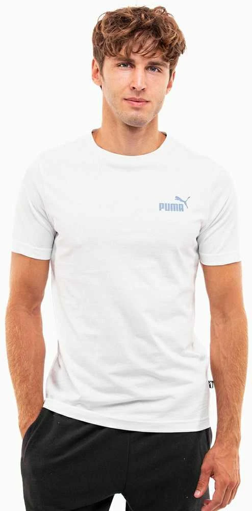 Puma Marškinėliai Vyrams Ess Small Logo Tee Baltas 586669 35