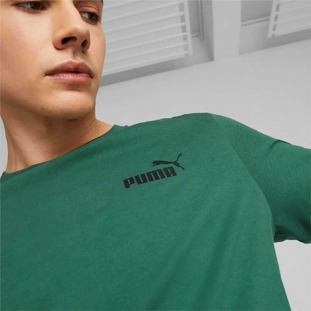 Puma Marškinėliai Vyrams Ess Small Logo Tee Žalias 586669 46