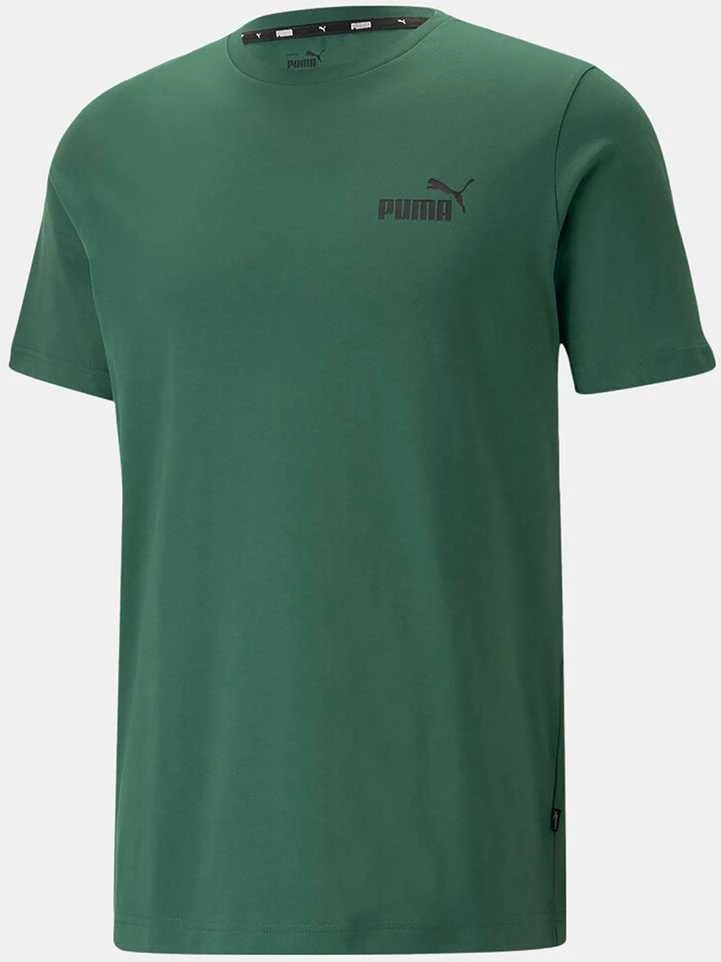 Puma Marškinėliai Vyrams Ess Small Logo Tee Žalias 586669 46
