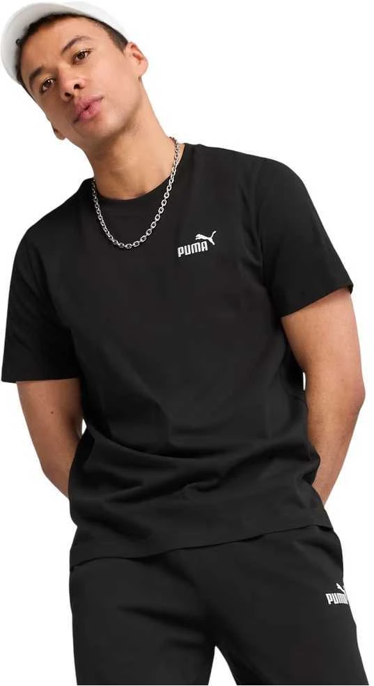 Puma Marškinėliai Vyrams Ess Small No.1 Logo Tee Juodas 682534 01