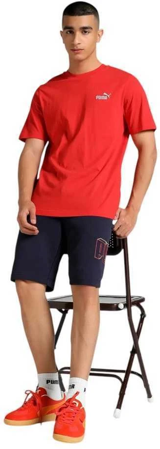 Puma Marškinėliai Vyrams Ess Small No.1 Logo Tee Raudona 682534 11