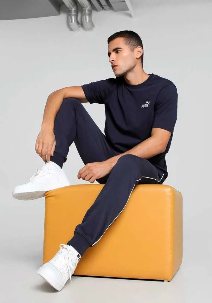 Puma Marškinėliai Vyrams Ess Small No.1 Logo Tee Mėlyna 682534 16