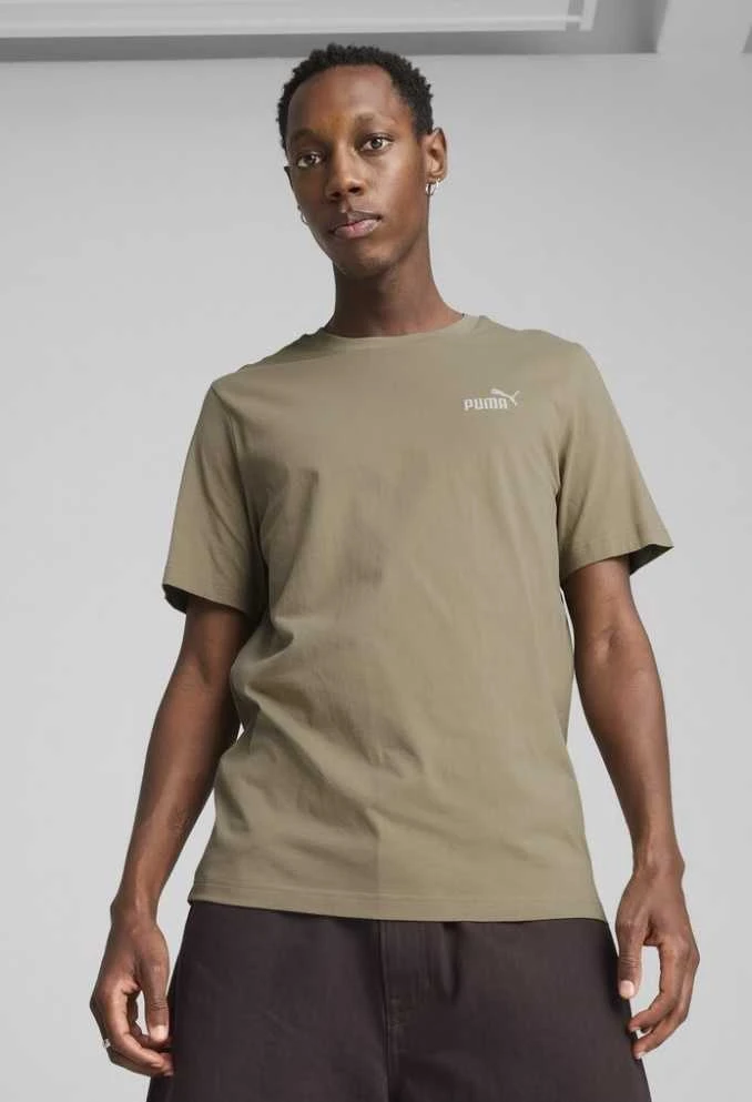 Puma Marškinėliai Vyrams Ess Small No.1 Logo Tee Khaki 682535 83