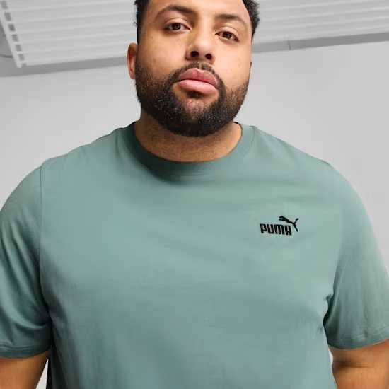 Puma Marškinėliai Vyrams Ess Small No.1 Logo Tee Žalias 682535 30