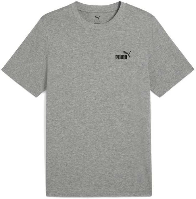 Puma marškinėliai vyrams Ess Small No.1 Logo Tee Pilkas 682534 03