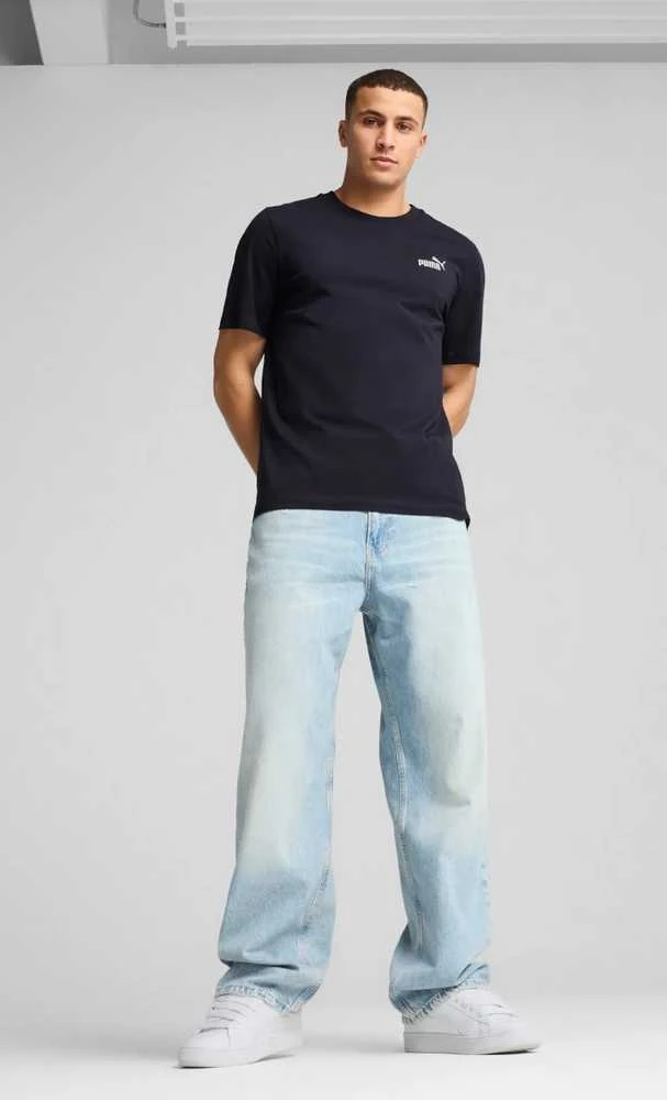 Puma Marškinėliai Vyrams Ess Small No.1 Logo Tee Mėlyna 682534 16